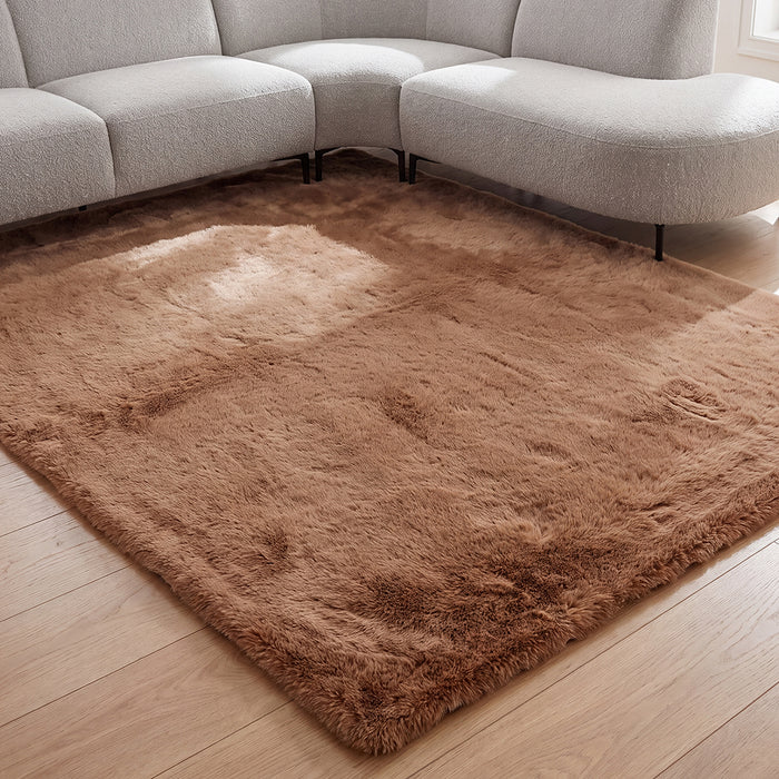 LABEL51 Vloerkleed Indy Chocolate 160x230 cm