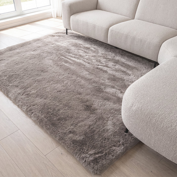 LABEL51 Vloerkleed Indy taupe 200x290 cm