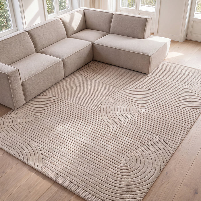 LABEL51 Teppich Lavita Taupe 200x290 cm