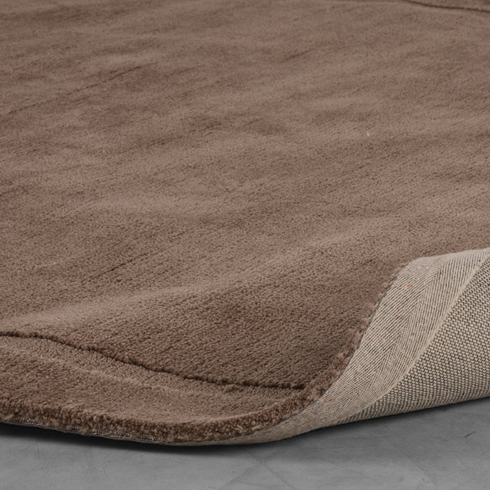 LABEL51 Vloerkleed Mody Taupe Organisch 160x230 cm-Rechthoekige vloerkleden-LABEL51