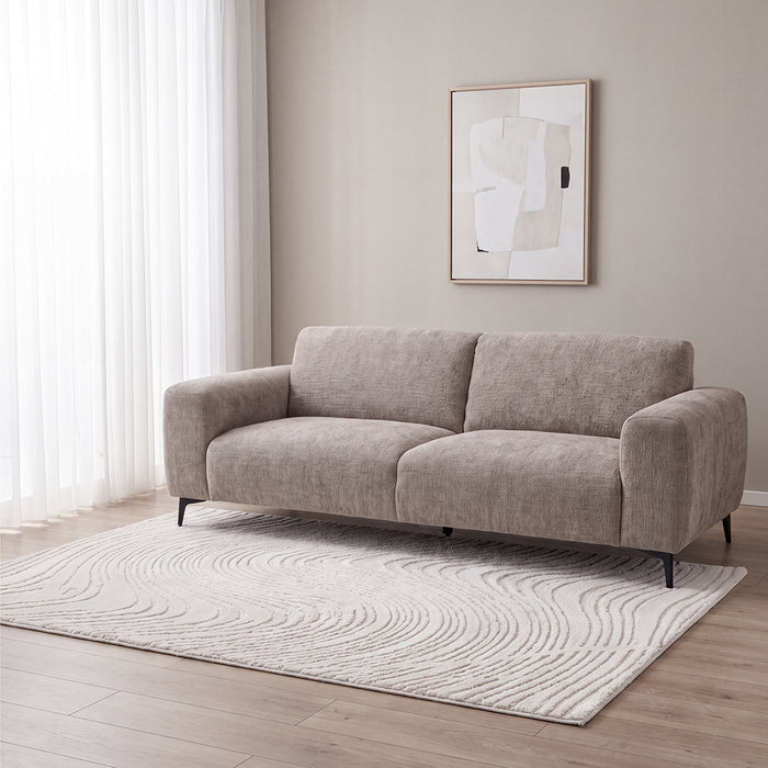 LABEL51 Teppiche Nola - Elfenbein - Polyester - 160x230 cm