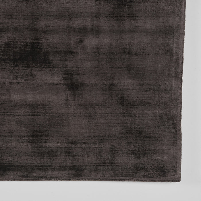 LABEL51 Vloerkleed Velvy Antraciet Viscose 160x230 cm-Rechthoekige vloerkleden-LABEL51