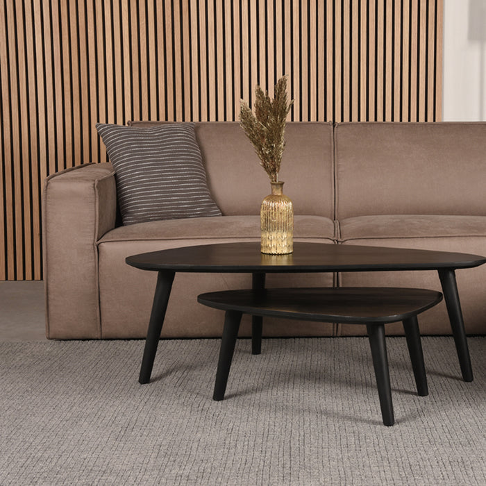 LABEL51 Vloerkleed Wolly Antraciet Wol 160x230 cm-Rechthoekige vloerkleden-LABEL51