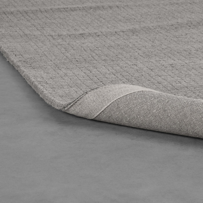LABEL51 Vloerkleed Wolly Grijs Wol 200x300 cm-Rechthoekige vloerkleden-LABEL51