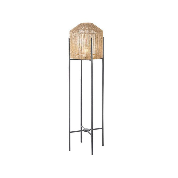 LABEL51 Vloerlamp Ibiza - Naturel - Jute - One Size-Vloerlampen-LABEL51