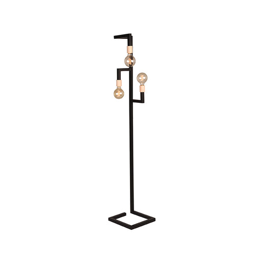 LABEL51 Vloerlamp Loco - Zwart - Metaal - SALE-Vloerlampen-LABEL51