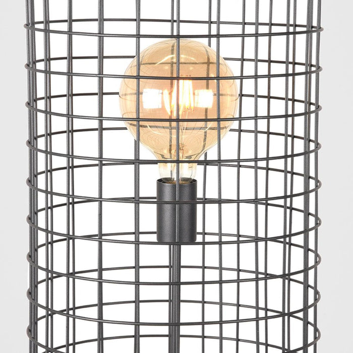 LABEL51 Vloerlamp Solido - Zwart - Metaal - One Size-Vloerlampen-LABEL51