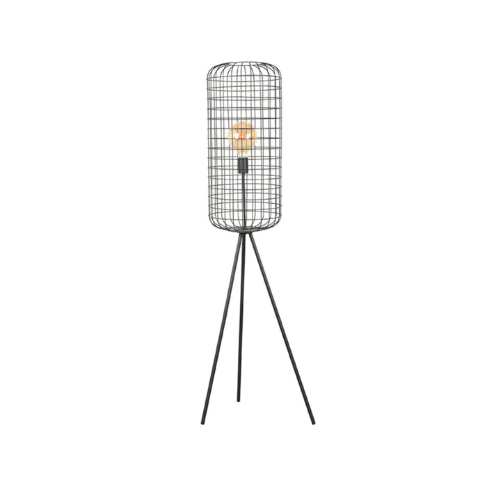 LABEL51 Vloerlamp Solido - Zwart - Metaal - One Size-Vloerlampen-LABEL51