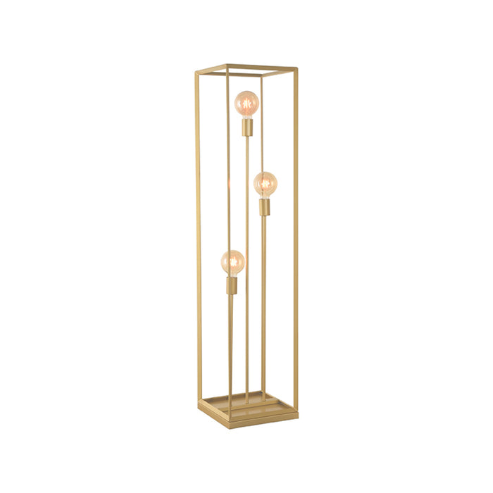 LABEL51 Vloerlamp Tetto Antiek Goud Metaal - 30x30x135 cm-Vloerlampen-LABEL51