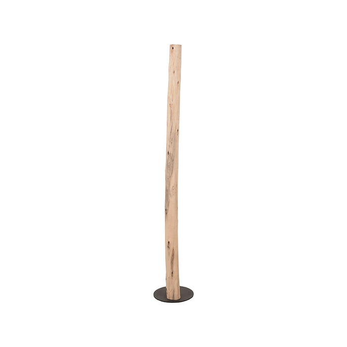LABEL51 Vloerlamp Woody - Naturel - Hout - One Size-Vloerlampen-LABEL51