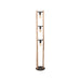 LABEL51 Vloerlamp Woody - Naturel - Hout - One Size-Vloerlampen-LABEL51