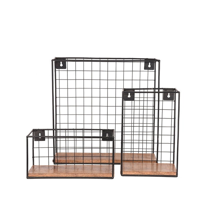 LABEL51 Wanddecoratie Firm Wandrek - Rough - Mangohout - XL-Wanddecoratie-LABEL51