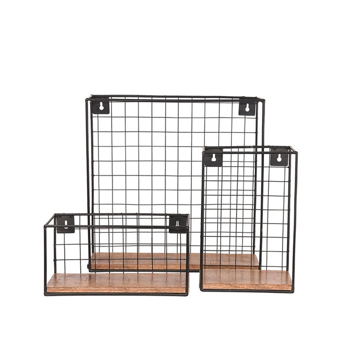 LABEL51 Wanddecoratie Firm Wandrek - Rough - Mangohout - XL-Wanddecoratie-LABEL51