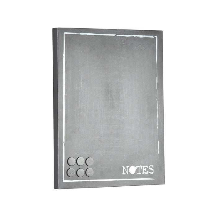 LABEL51 Wanddecoratie Memobord - Antiek Grijs - Metaal - One Size-Wanddecoratie-LABEL51