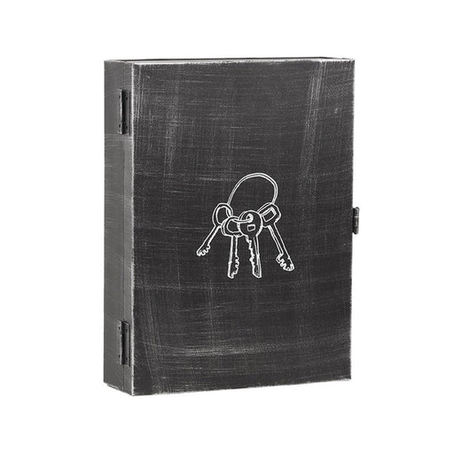 LABEL51 Wanddecoratie Sleutelkastje - Zwart - Metaal-Wanddecoratie-LABEL51