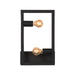 LABEL51 Wandlamp Quadrato Metaal Zwart 10x20x40 cm-Wandlampen-LABEL51