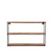LABEL51 Wandrek Vintage Rough Mangohout 80x20x50 cm-Wandplanken-LABEL51