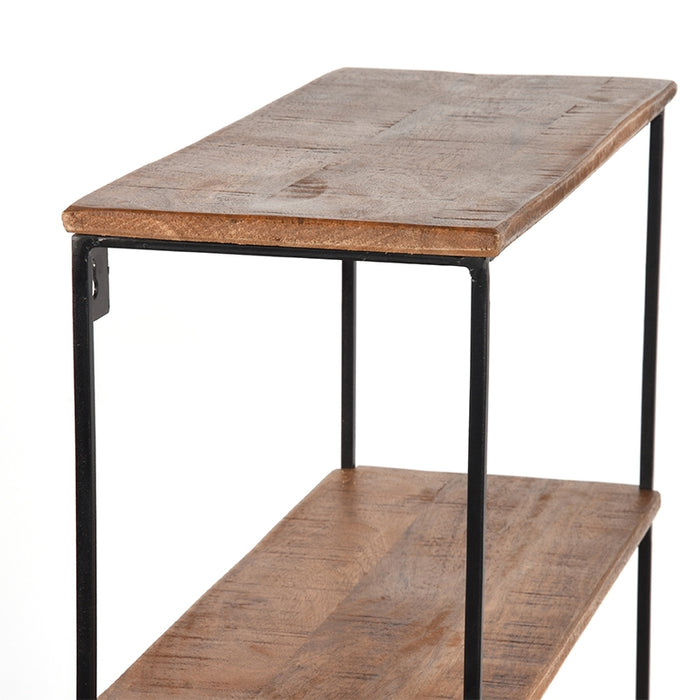 LABEL51 Wandrek Vintage Rough Mangohout 80x20x50 cm-Wandplanken-LABEL51