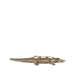 LABEL51 Waxinelichthouder Krokodil Antiek Goud 43x16x4 cm-Kaarsenhouders-LABEL51