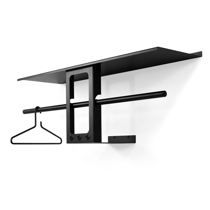 LUNO SMALL 100 Wandkapstok - Zwart Spinder Design-Kapstokken-Spinder