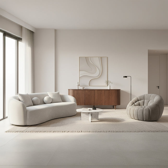 Label51 Bank Novo - Naturel - Stof - 2,5-Zits-Banken-LABEL51