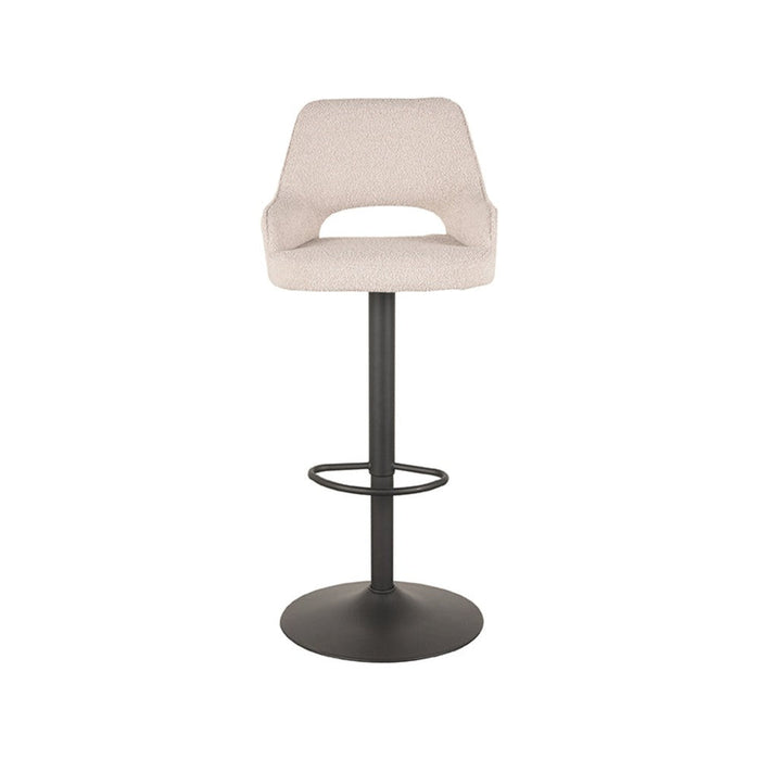 Label51 Barkruk Fer 45x47x92-113 cm wit Boucle-Barkrukken-LABEL51