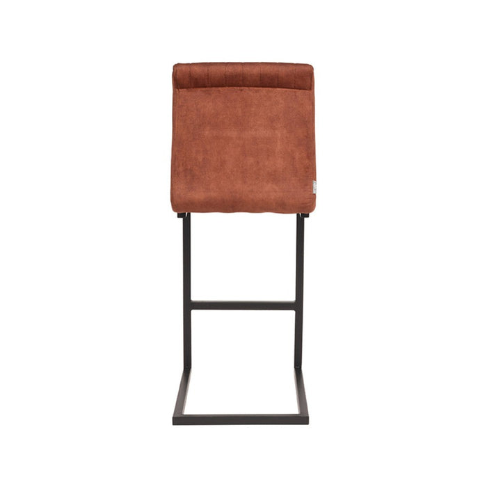 Label51 Barkruk Milo - Rust - Velours - Zithoogte 65-Barkrukken-LABEL51