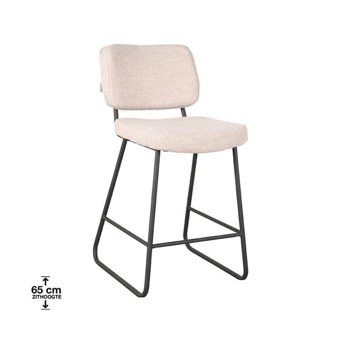 Label51 Barkruk Noah - Naturel - Boucle - Zithoogte 65-Barkrukken-LABEL51