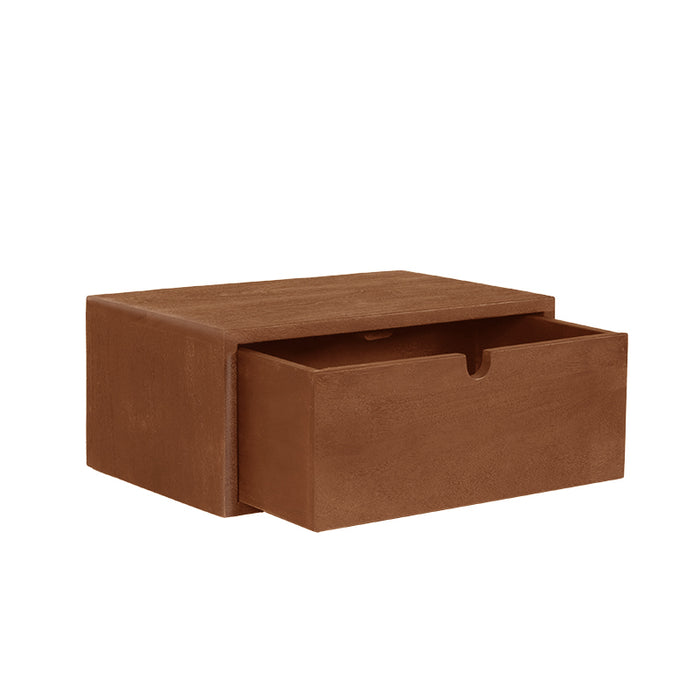 LABEL51 Bijzettafel Hover - Nature Smooth - Mangohout - 45 cm-Bijzettafels-LABEL51