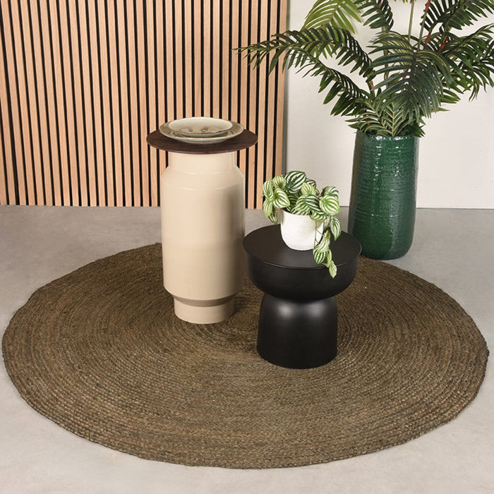 Label51 Bijzettafel Jik - Beige - Hout-Bijzettafels-LABEL51