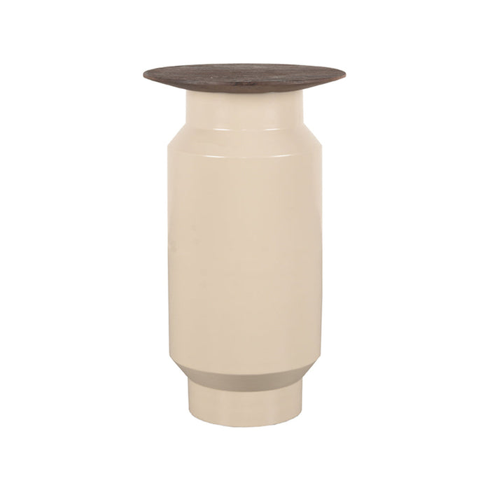 Label51 Bijzettafel Jik - Beige - Hout-Bijzettafels-LABEL51