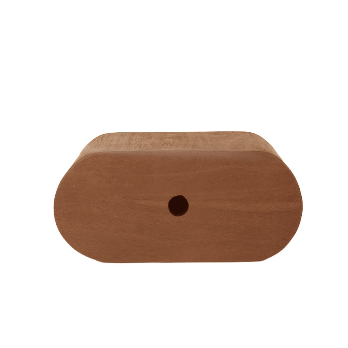 LABEL51 Bijzettafel Rise - Nature Smooth - Mangohout - 45 cm-Bijzettafels-LABEL51