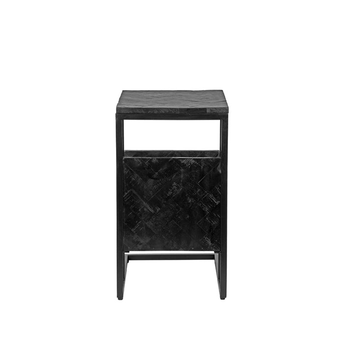 Label51 Bijzettafel Shift - Zwart - Mangohout-Bijzettafels-LABEL51