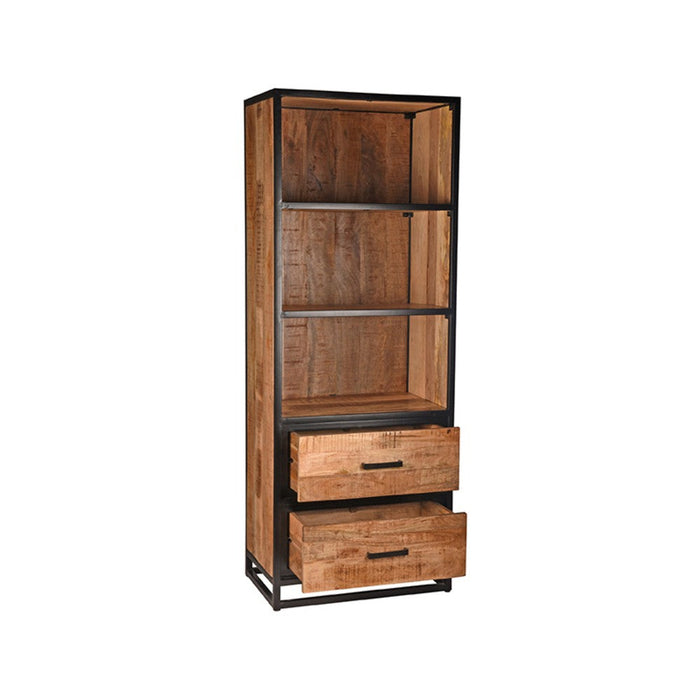 Label51 Boekkast Tampa - Rough - Mangohout-Boekenkasten-LABEL51