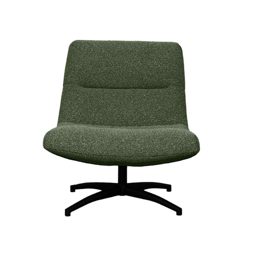 Label51 Draaifauteuil Calix 77x93x88 Forest Royal Boucle | Zwart-Fauteuils-LABEL51