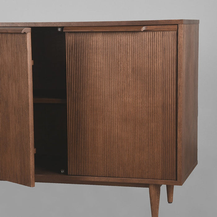 Label51 Dressoir Jule Walnoot 200x49x87 cm-Dressoirs-LABEL51
