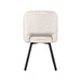 Label51 Eetkamerstoel Lewis - Beige - Fluweel-Eetkamerstoelen-LABEL51