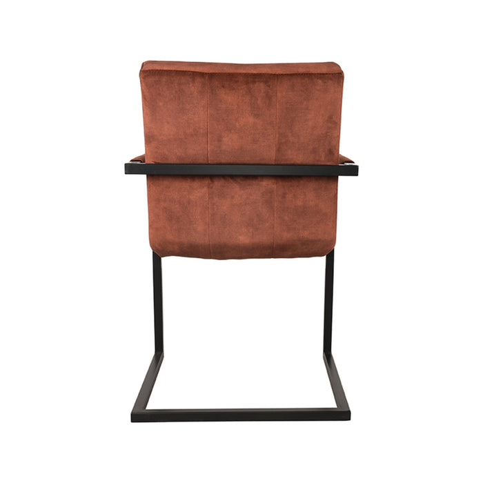 Label51 Eetkamerstoel Milo - Rust - Velours-Eetkamerstoelen-LABEL51