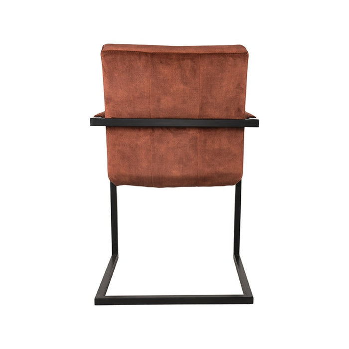 Label51 Eetkamerstoel Milo - Rust - Velours-Eetkamerstoelen-LABEL51