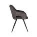 Label51 Eetkamerstoel Noud - Antraciet - Velours-Eetkamerstoelen-LABEL51