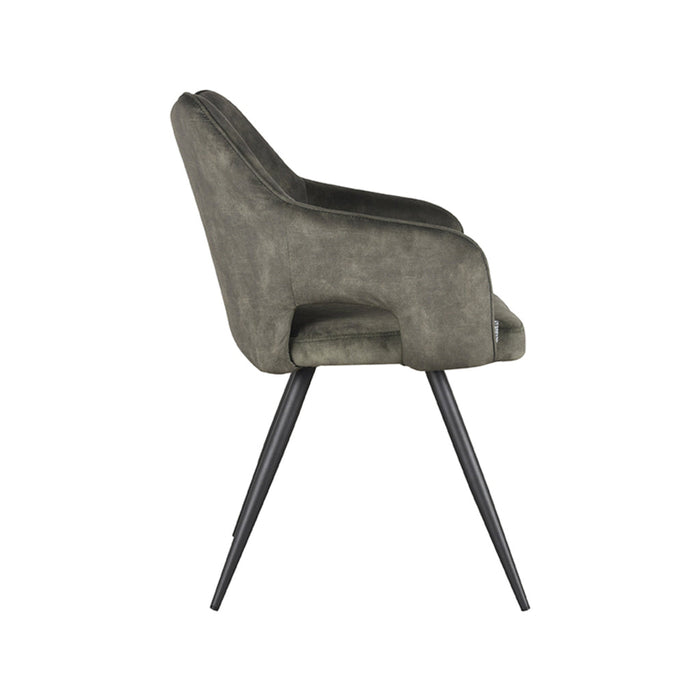 Label51 Eetkamerstoel Noud - Hunter - Velours-Eetkamerstoelen-LABEL51