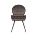 Label51 Eetkamerstoel Sil - Antraciet - Microfiber-Eetkamerstoelen-LABEL51