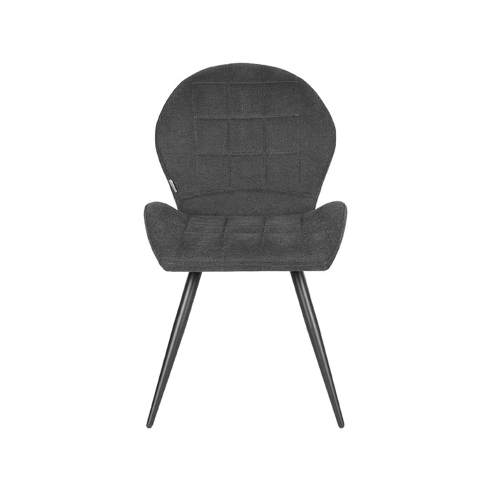 Label51 Eetkamerstoel Sil - Antraciet - Weave-Eetkamerstoelen-LABEL51
