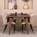 LABEL51 Eetkamertafel Fly - Espresso - Mangohout - 160 cm-Eettafels-LABEL51