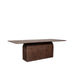 LABEL51 Eetkamertafel Owen - Espresso - Mangohout - 220 cm-Eettafels-LABEL51