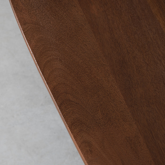 LABEL51 Eetkamertafel Rosie - Espresso - Mangohout - 180 cm-Eettafels-LABEL51