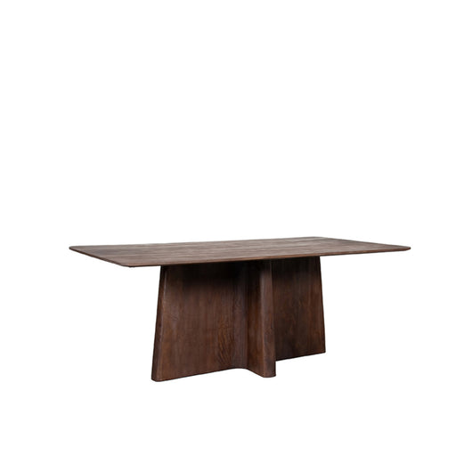 LABEL51 Eetkamertafel Scott - Espresso - Mangohout - 200 cm-Eettafels-LABEL51