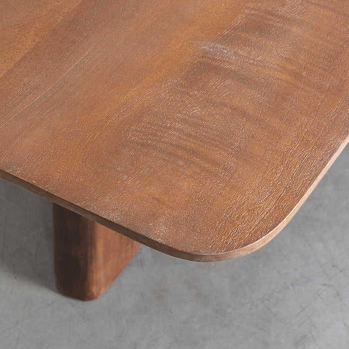 LABEL51 Eetkamertafel Scott - Nature Smooth - Mangohout - 200 cm-Eettafels-LABEL51