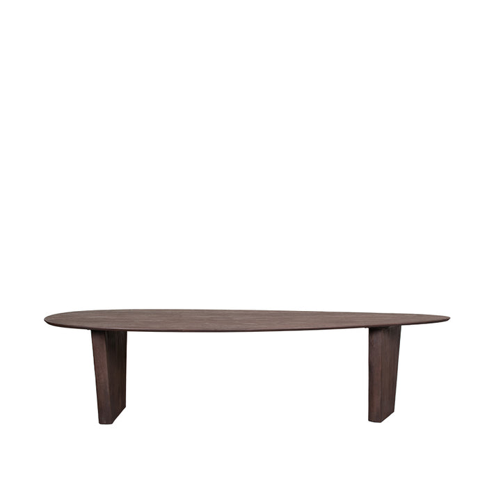 LABEL51 Eetkamertafel Wow - Espresso - Mangohout - 240 cm-Eettafels-LABEL51