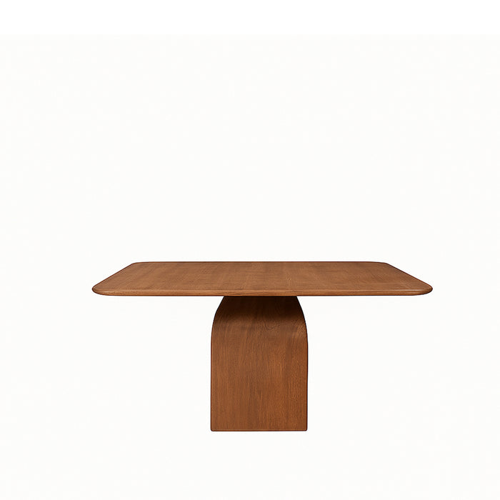LABEL51 Eettafel Ingo Mangohout Nature Smooth 140x140-Eettafels-LABEL51